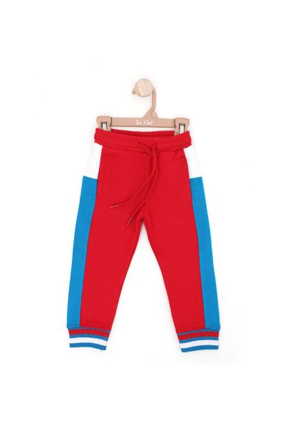 Tricolor Panel Trousers