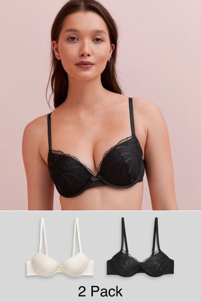 Lace Trim Padded Bralette – Girl Intuitive