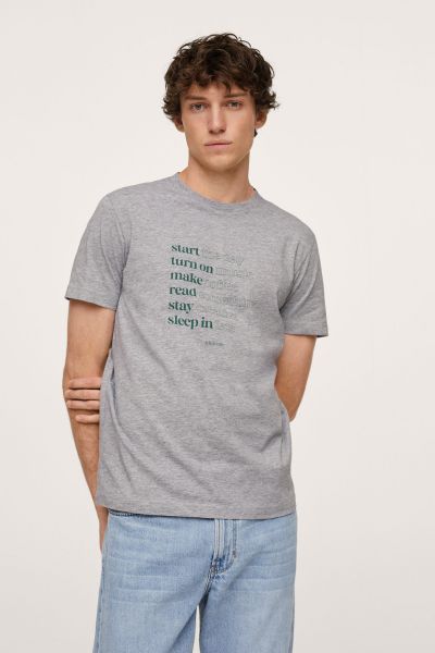 Message Cotton T-Shirt
