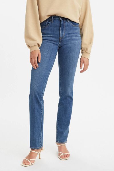 Levi's Women's 724 High-Rise Straight Jeans