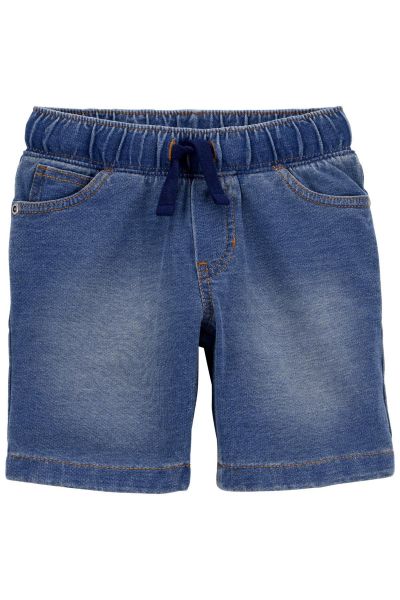 Chambray French Terry Shorts