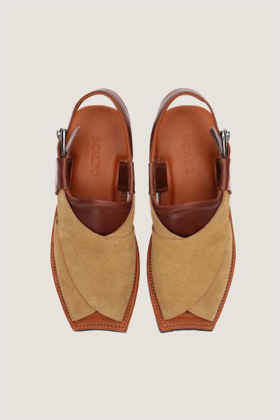 Gull Khan Contrast Leather | T-Shape