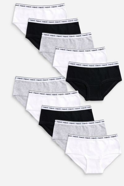 10 Pack Hipster Briefs 