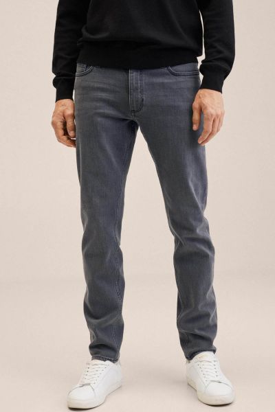 Slim-fit grey wash Jan jeans