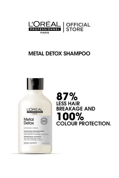 L'Oreal Professionnel Serie Expert Metal Detox Shampoo 300 ML - Sulphate Free