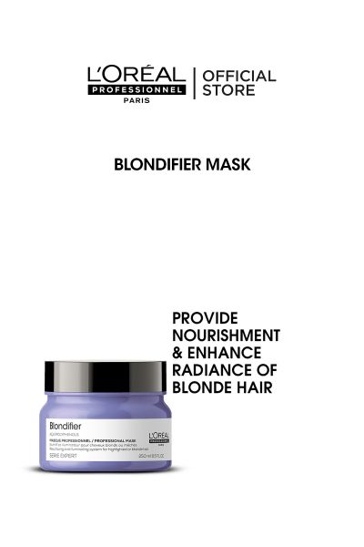 L'OrealÂ ProfessionnelÂ Serie Expert Blondifier Mask 250 ML - For Highlighted & Bleached Hair