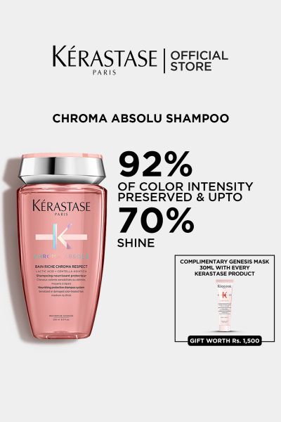 Kerastase Chroma Absolu Sulfate-Free Color Protecting & Nourishing Shampoo - 250ml