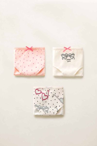 3 Pack Cotton Panty