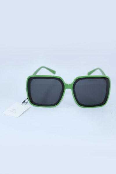 Large Frame Women's Sunglasses - Green