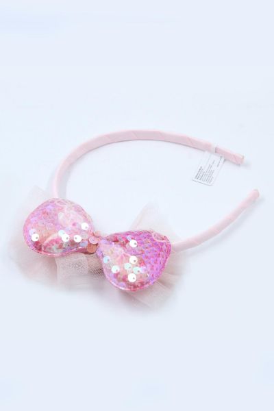 Bowknot Children's Headband - Pink