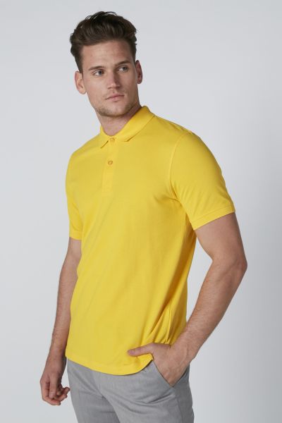 Polo Neck T-Shirt with Short Sleeves