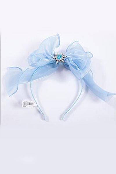 Princess Ribbon Bowknot Children's Headband - Blue