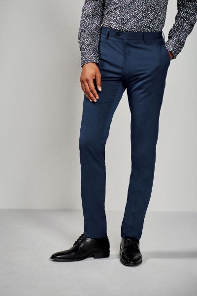 Stretch Tonic Suit: Trousers-Skinny Fit