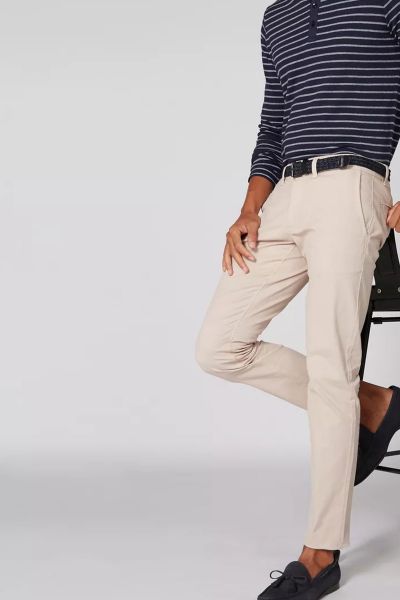 Full Length Chinos With Pocket Detail