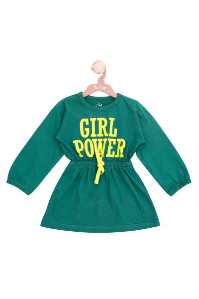 The Green Girl Power Frock