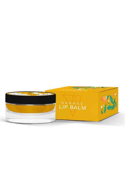 Vcare Natural Lip Balm - Orange