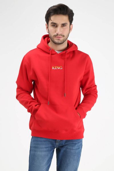 Pull Over Hood- Red