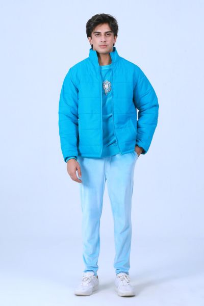 Blue Puffer Jacket