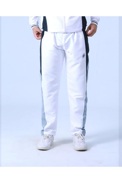 White Track Trousers