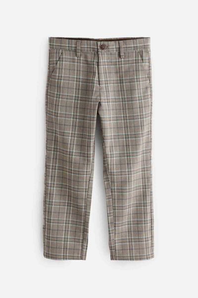Formal Check Trousers