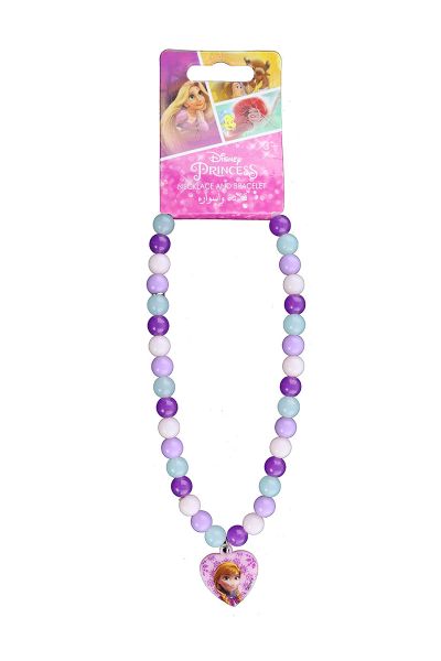 Dsny Frozen Necklace With Printed Gems