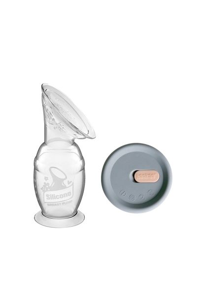Gen.2 Silicone Breast Pump With Suction Base &Cap Set ( 4Oz./100Ml)
