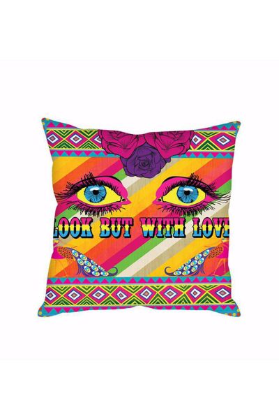 Look But With Love Cushion Cover