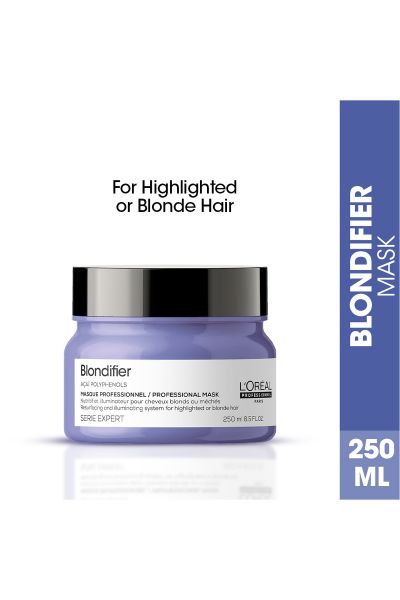 L'Oreal Professionnel Serie Expert Blondifier Mask 250 ML - For Highlighted & Bleached Hair