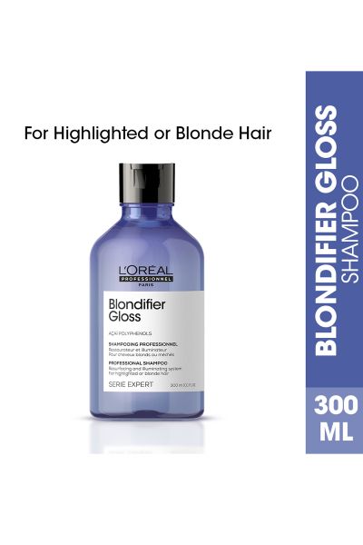 L'Oreal Professionnel Serie Expert Blondifier Shampoo 300 ML - For Highlighted & Bleached Hair