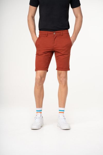 Solid Chino Shorts