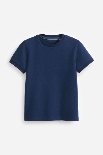 Short Sleeve Textured T-Shirt