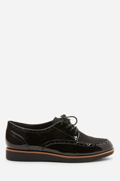 Forever Comfort® Brogue Detail Chunky Sole Lace-Ups