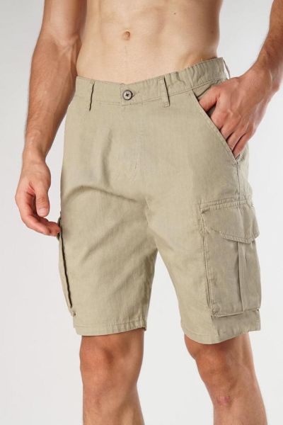 Sandy Brown Cargo Shorts