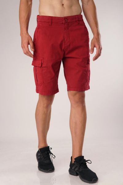Scarlet Cargo Shorts