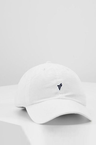 White FITTED Cap