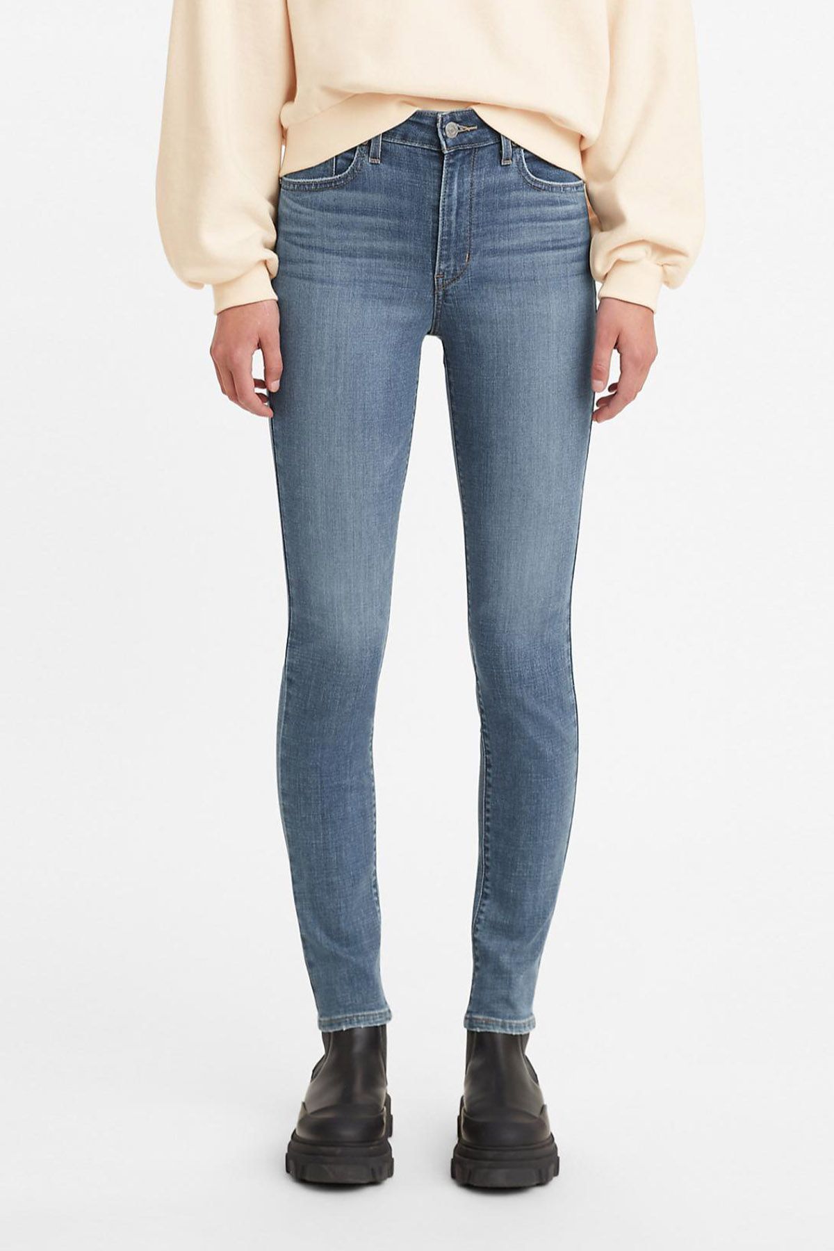 Levi's ® Levi's Women's 721 High-Rise Skinny Jeans Medium Blue Women Jeans