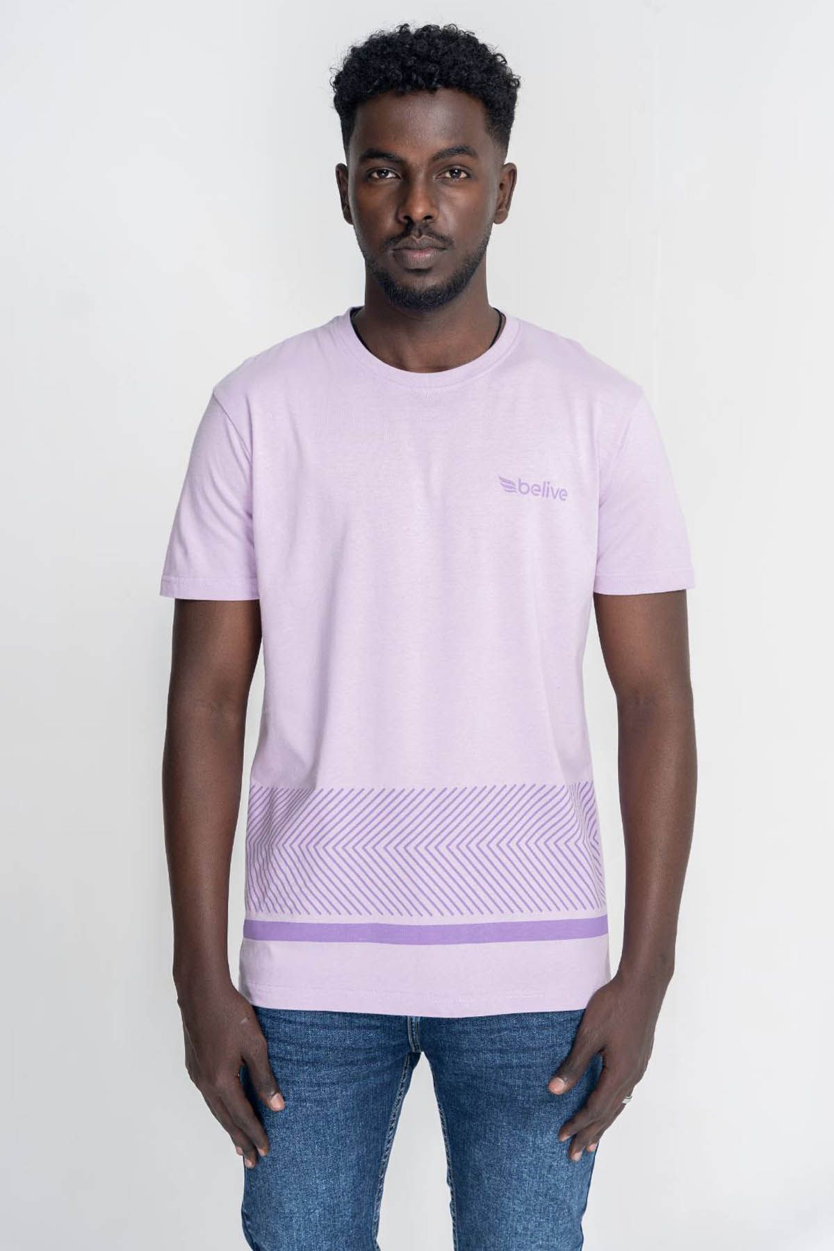 Men's T-Shirt - Purple - L