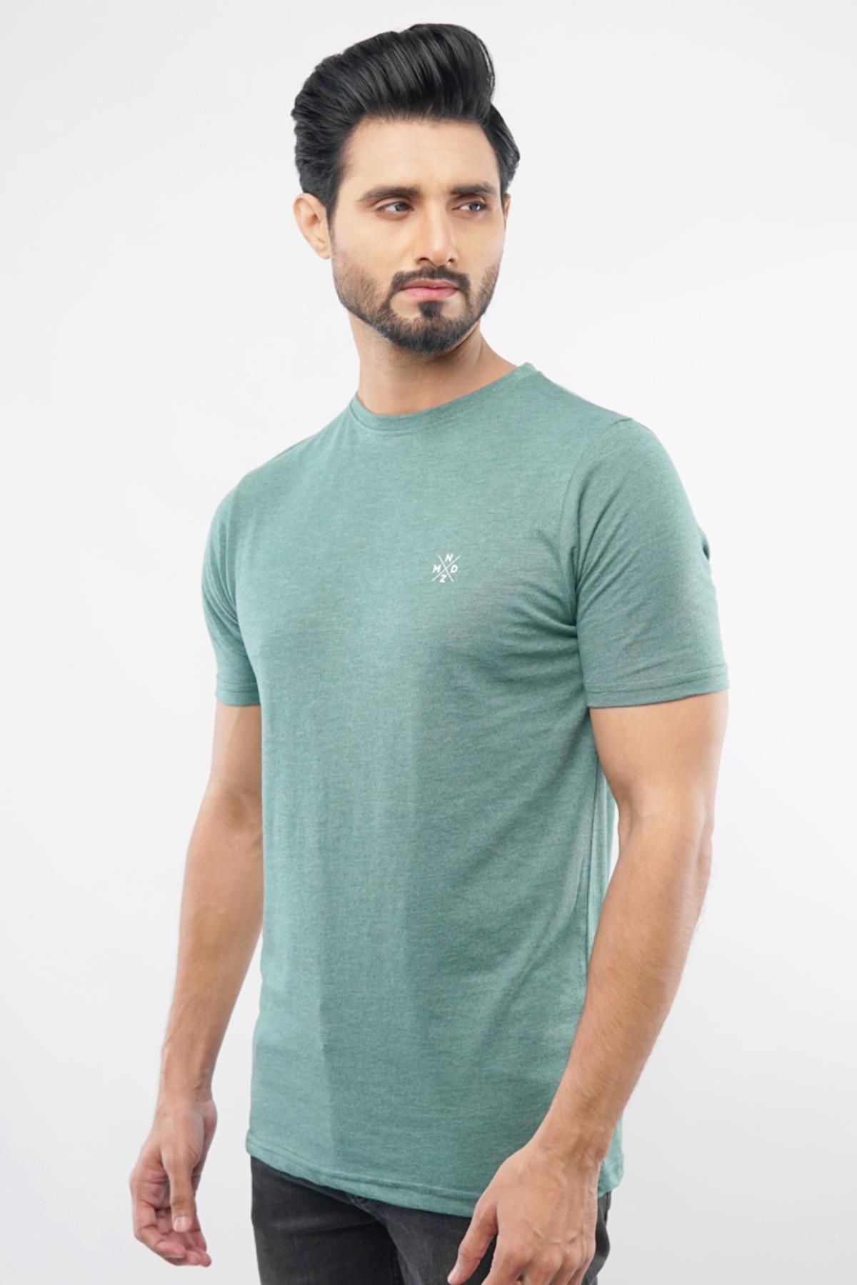 Sea green t on sale shirt