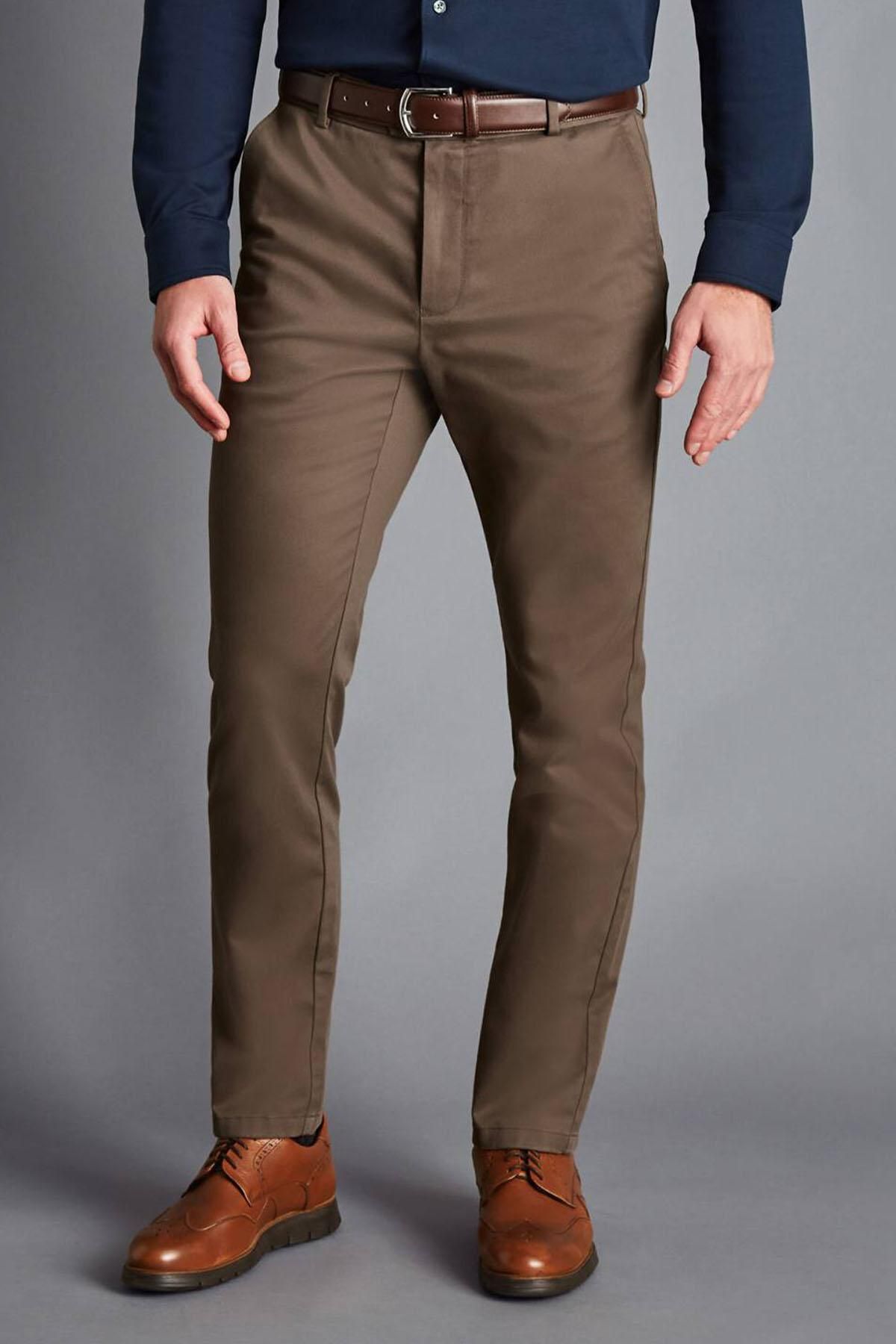 Modern Chino Trouser in Mocha