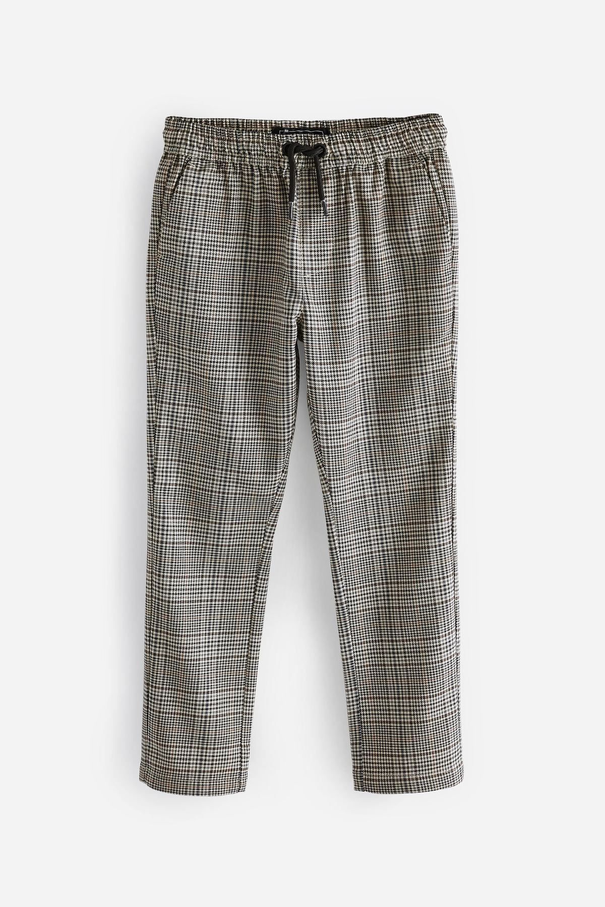 Shop Womens Check Trousers From Next UK  DealDoodle