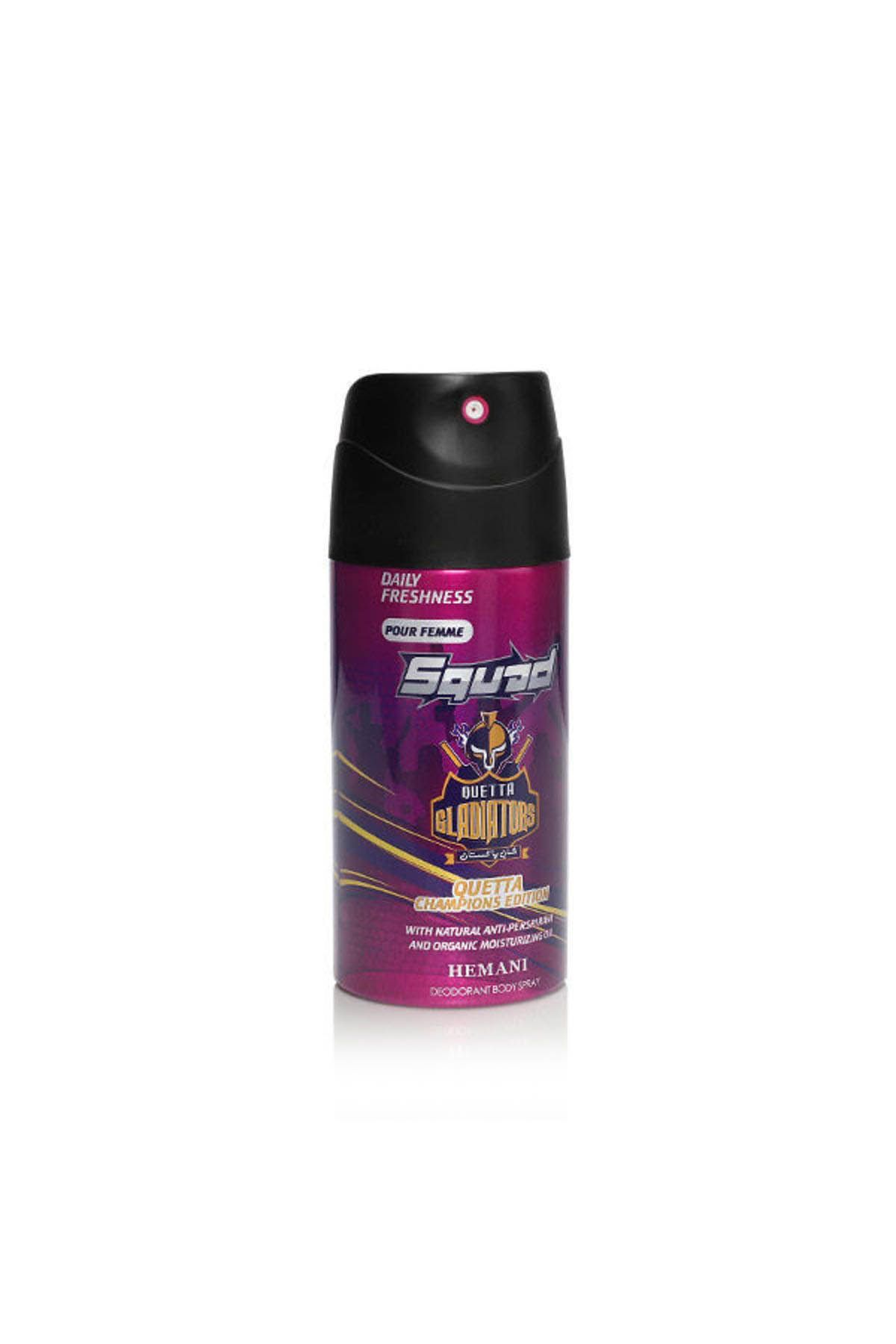 Squad Quetta Champions Edition - Deodorant Body Spray for Women