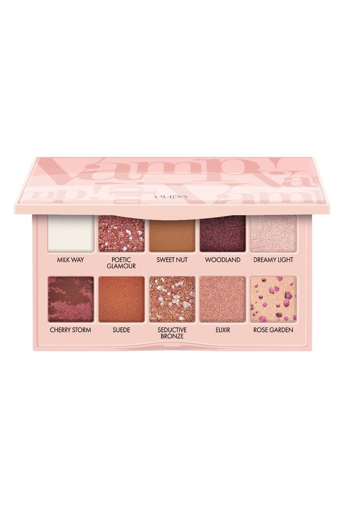 Pupa Vamp! Scented Eyeshadow Palette Pink Nude Refined Shade 
