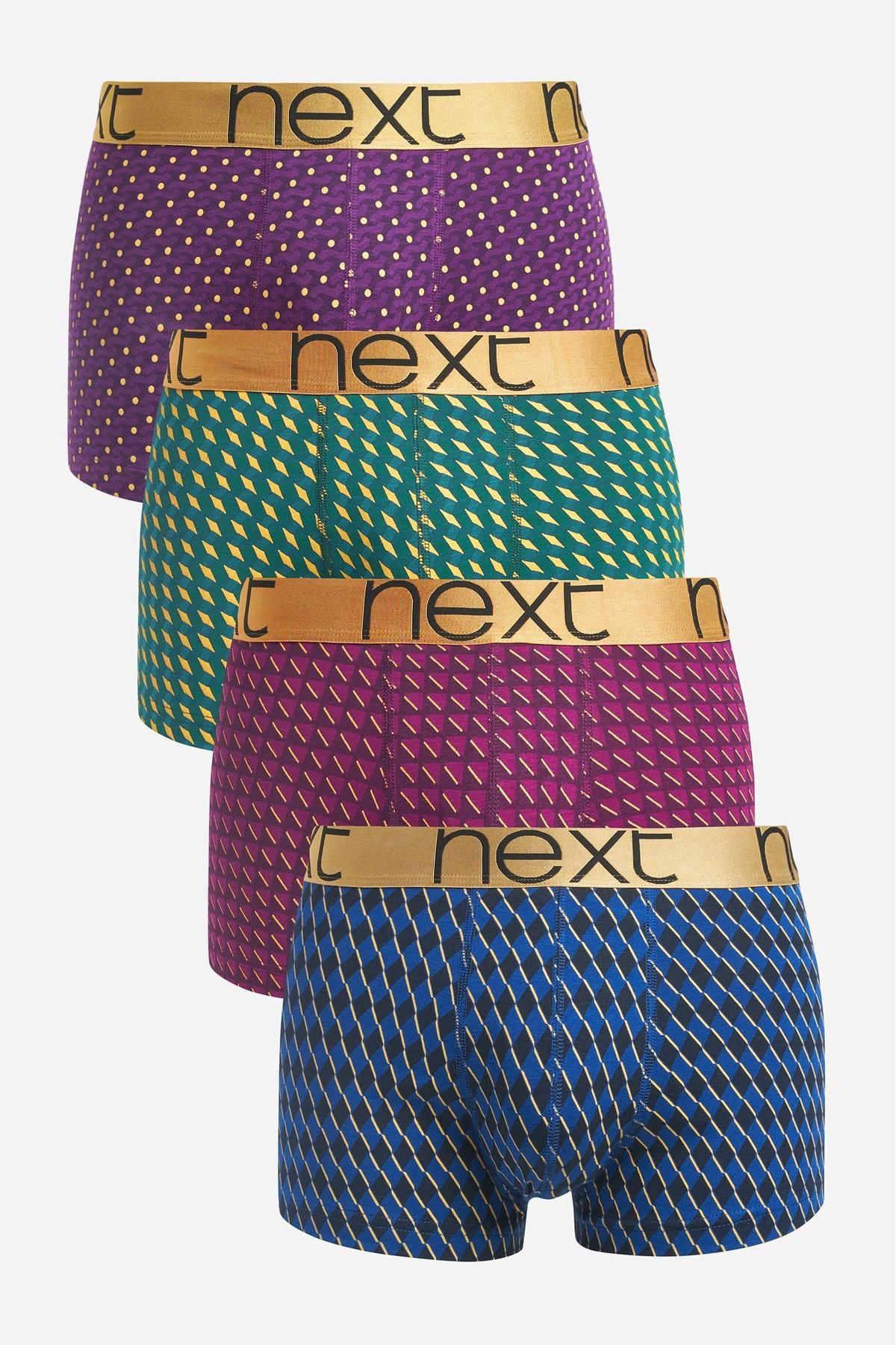 NEXT Hipsters 4 Pack Multi Men Underwears|akgalleria.com