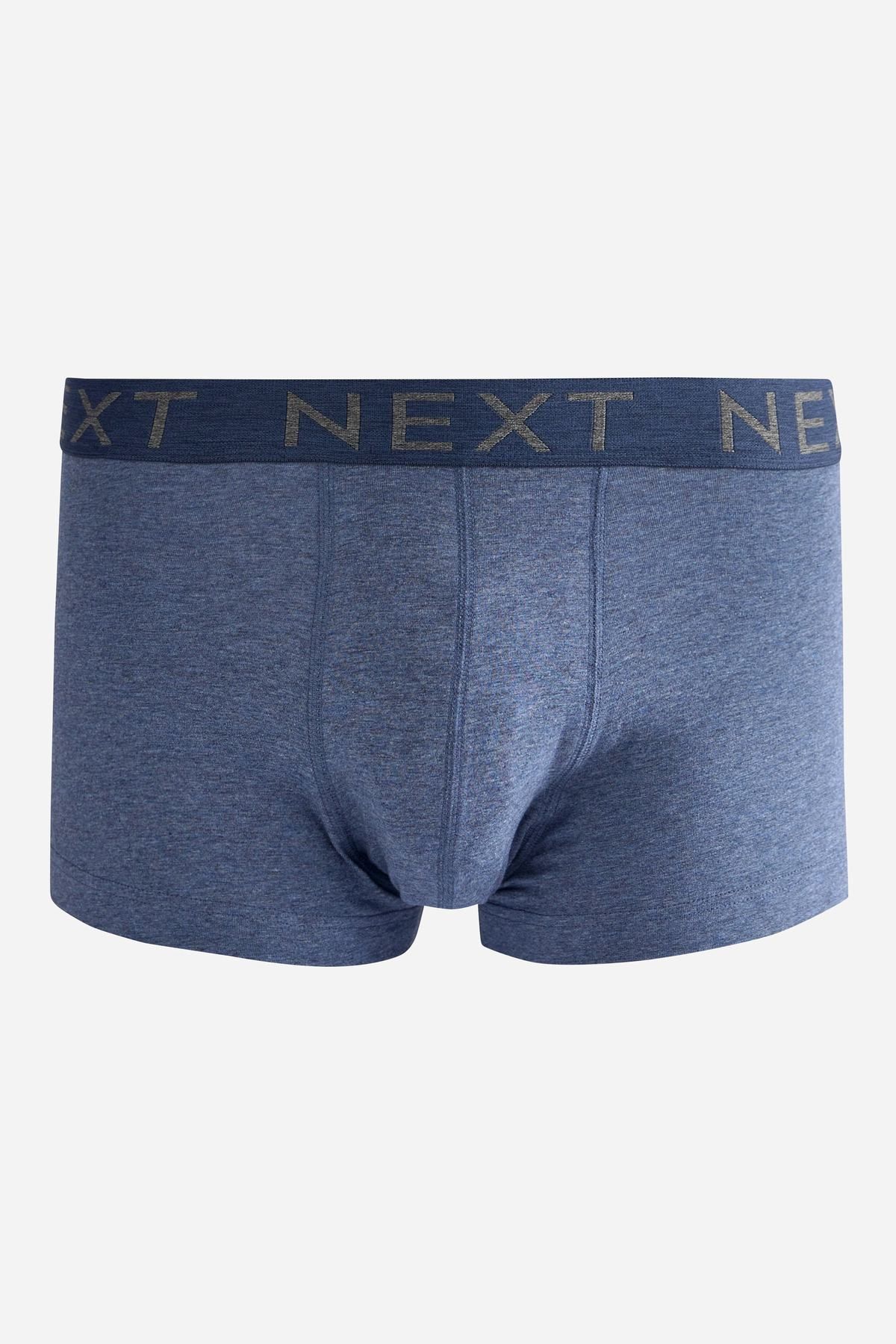 NEXT Hipster Boxers 4 Pack Blue Men Packs