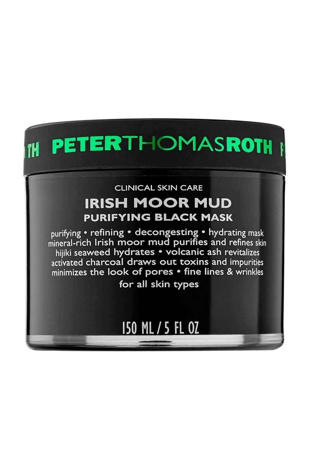 Ptr - Irish Moor Mud Purifying Black Mask (150 Ml)