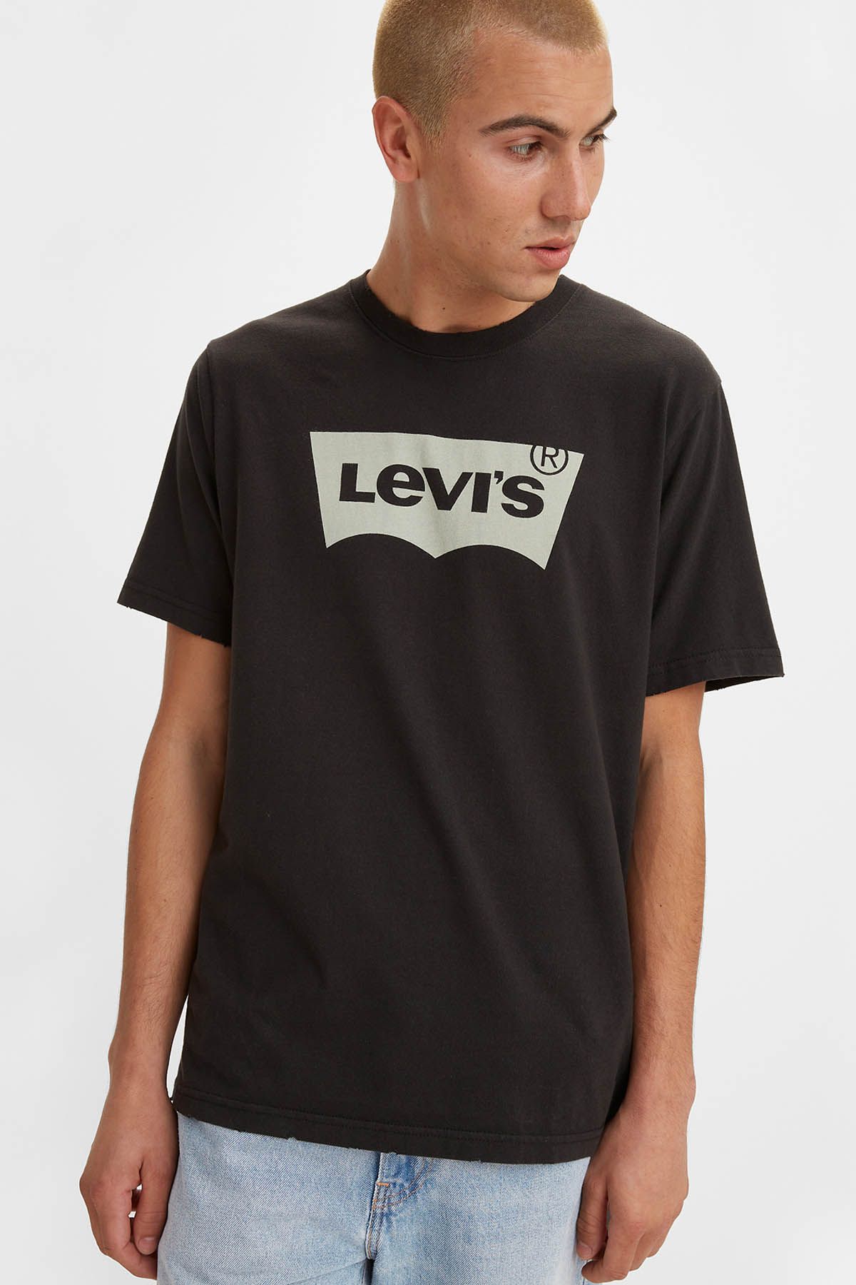 Levi's ® Relaxed Fit Tee Premium Bw VW Caviar Black Men T-Shirts