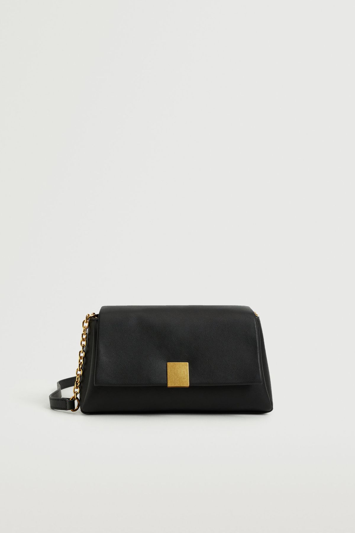 Mango Gardenia Braided Leather Bag in Black - Queen Letizia Handbags -  Queen Letizia Style