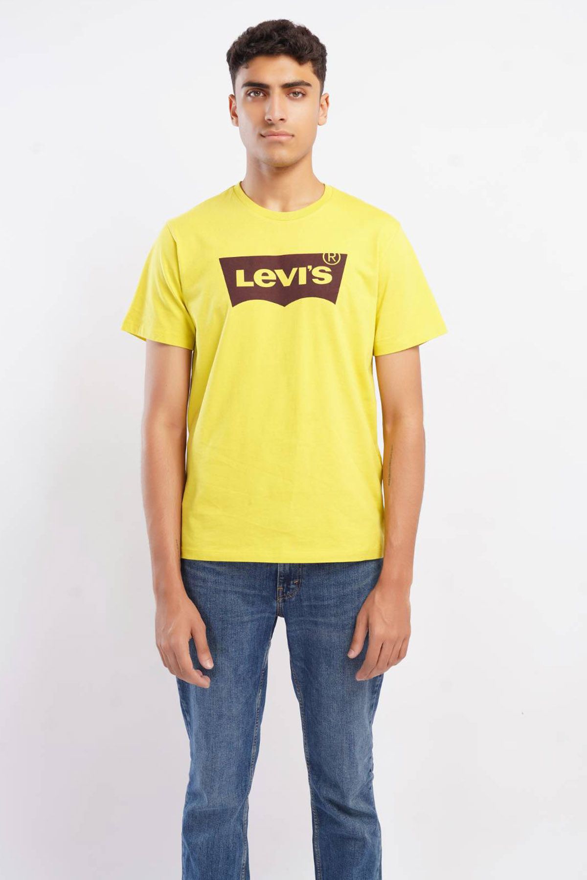 Levi's ® Levi'S® Men'S Graphic Crewneck T-Shirt Warm Olive Men T-Shirts