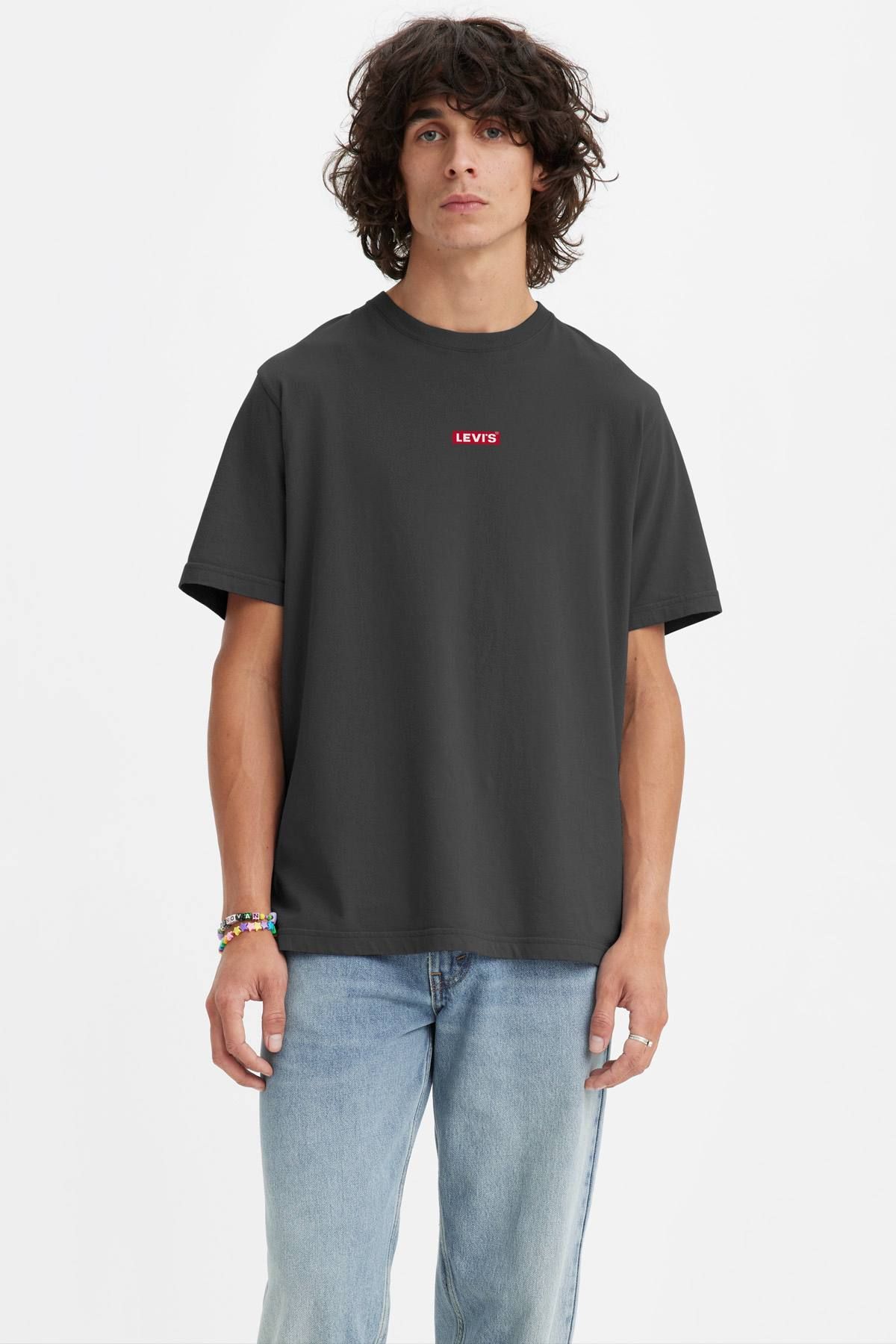 Levi's® Men's Relaxed Baby Tab Short Sleeve T-Shirt Black Men T-Shirts