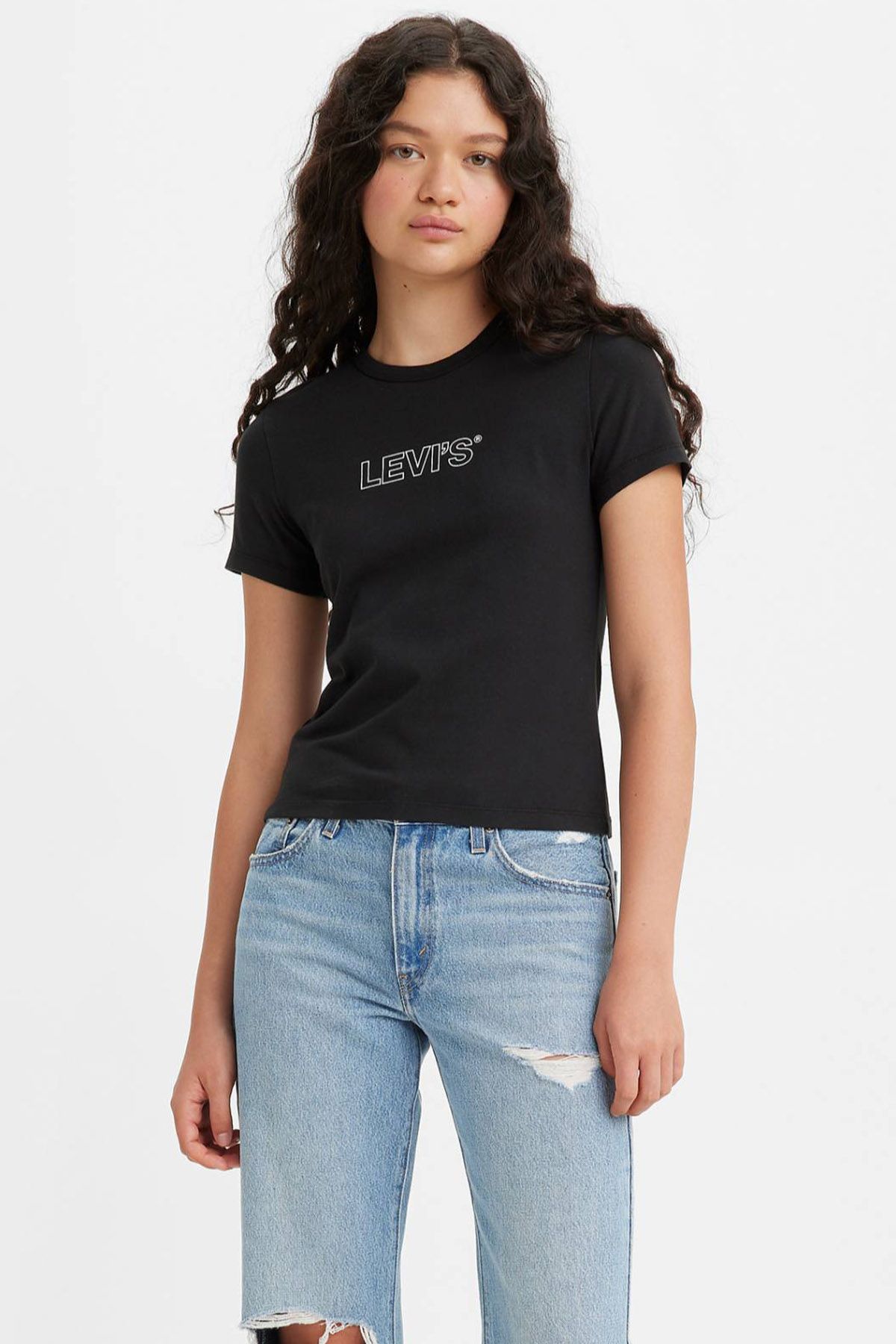 Levi's ® Levi's Women's Graphic Rickie T-Shirt Black Women T-Shirts